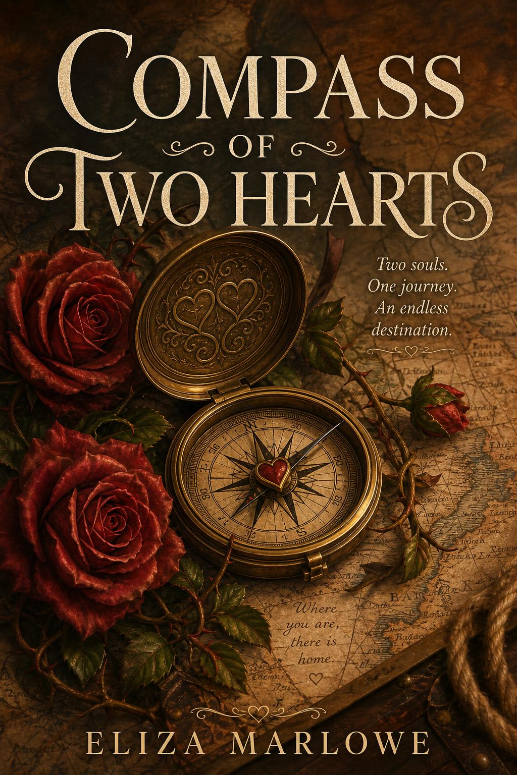 Compass of Two Hearts ebook cover